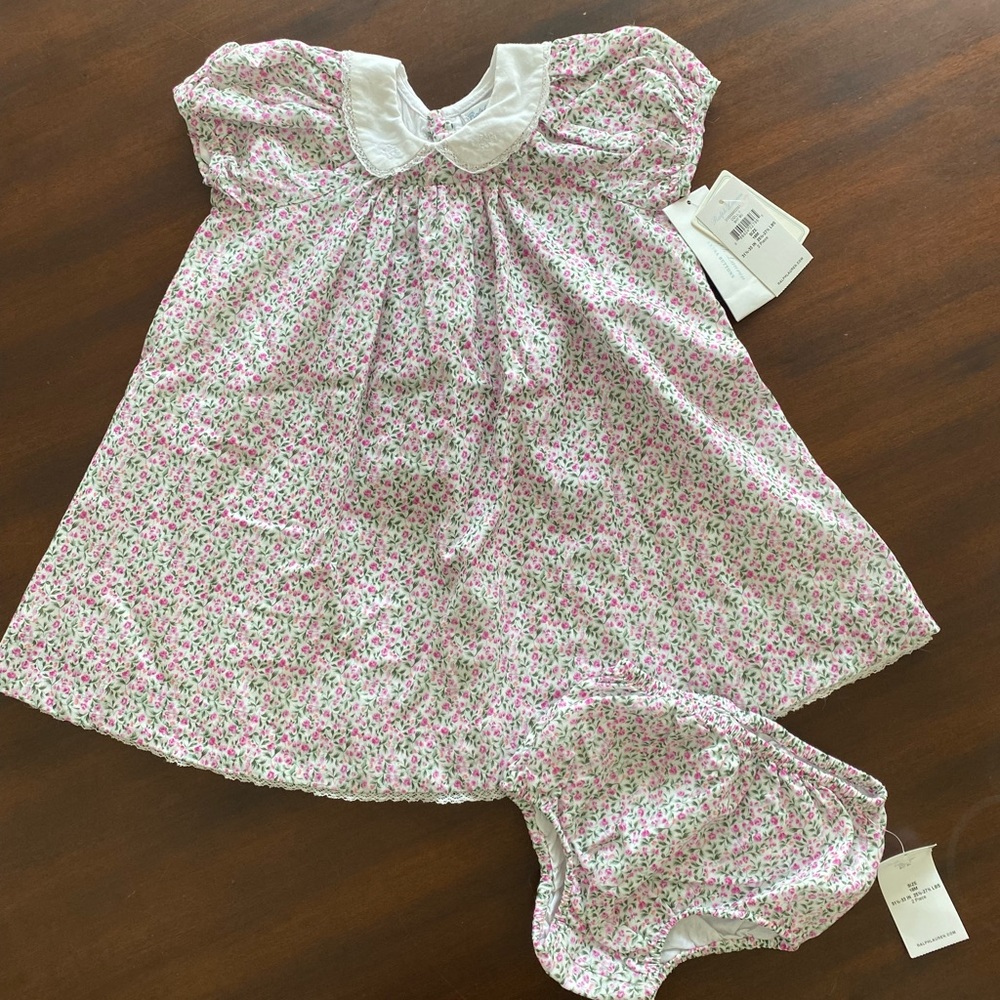 Ralph Lauren Floral Dress 18M